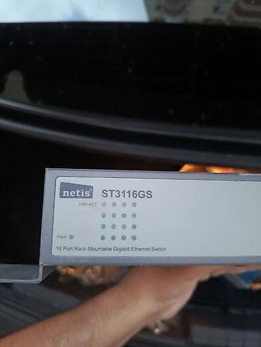 processor core i7: Netis ST3116GS – 16 Portlu Rack Tipli Gigabit Ethernet Switch — 4