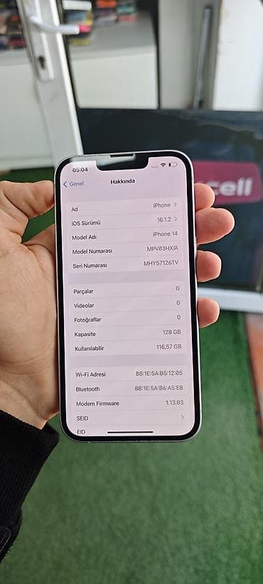 ayfon ikinci el 11: IPhone 14, 128 GB — 2