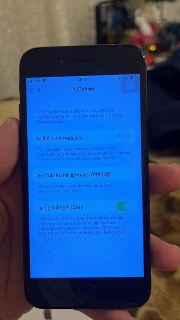 iphone 13 işlenmiş: IPhone 7, 256 GB, Qara, Barmaq izi — 4