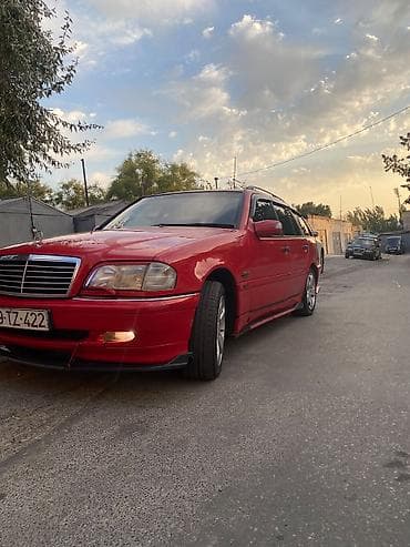 w202 zaslonka: Mercedes-Benz C-Class (W202) Universal/Wagon – qırmızı rəng — 6