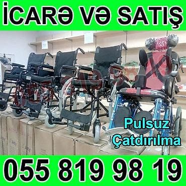 salon icare: Məhsul/xidmət: Əlil arabalarının icarəsi və satışı Təsvir: - Fərqli — 5