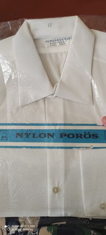 slim stay qiymeti: Vintaj neylon köynək 70 illər .(Sandıgdan çıxma:)) Рубашка нейлоновая — 1