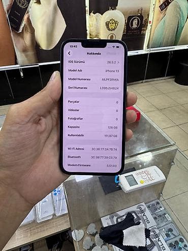 iphone 6s plus plata: IPhone 13, 128 GB, Midnight — 3