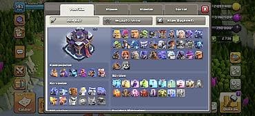 maşn oyunu: Clash of Clans hesabı – yüksək səviyyəli əsas kənd və inkişaf etmiş — 3