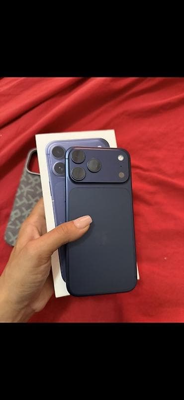 apple ipad mini 6: IPhone 17 Pro Max, 256 GB, Mavi, Simsiz şarj, Sənədlərlə — 2