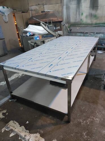 dəmir masalar: Is stolu 1400*2900*850 boyuk olculu masa Birinci əl istehsalçıdan — 2
