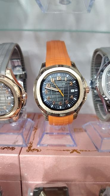 qol saati: Patek Philippe tərzində analoq qol saatları - Korpus: parlaq metal — 4
