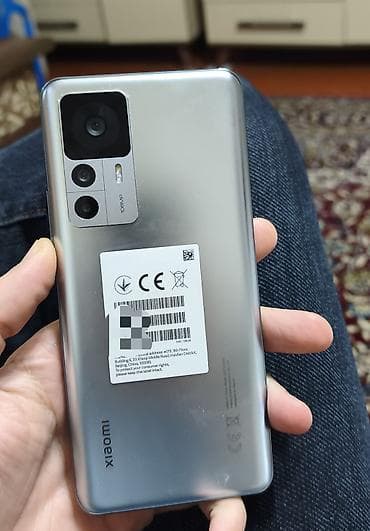 ipad mini 6 ikinci el: Xiaomi 12T, rəng - Gümüşü, 
 Barmaq izi — 2