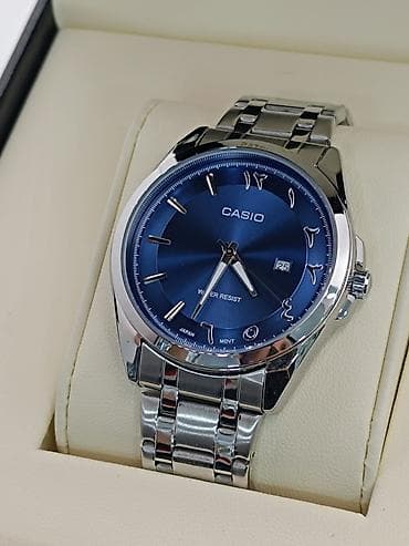 Сумки: Наручные часы, Casio, цвет - Синий — 5