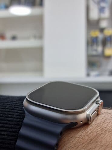 soyuducu qara: İşlənmiş, Smart saat, Apple, Sensor ekran, rəng - Boz — 2