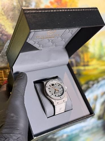 saat remenleri: Yeni, Qol saatı, Hublot, rəng - Boz — 2