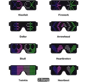 антибликовые очки цена: LED İşıqlı Eynəklər – Party və tədbirlər üçün Məhsul təsviri: - LED — 2