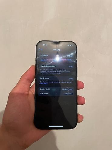 iphone 14 sekilleri: IPhone 15, Qara — 2