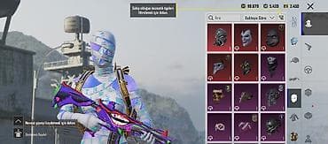 smart ady az: PUBG Mobile hesabında yüksəldilə bilən nadir silah görünüşləri paketi — 9