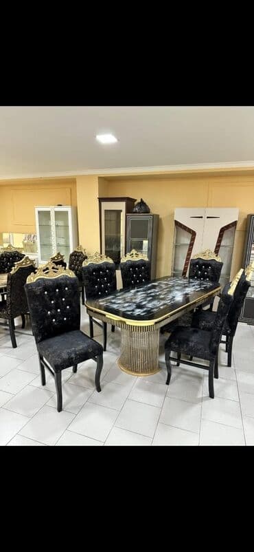 stol stul sumqayit: Qonaq otağı üçün, Yeni, Dördbucaq masa — 14