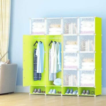 qardirob: En Boyuk olcullu Kanusduruksiya tippli paltar qardirobu. bularin — 1