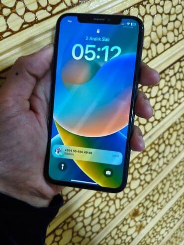 honor x8b kabro qiymeti: IPhone X, 64 GB, Jet Black, Simsiz şarj, Face ID, Sənədlərlə — 2