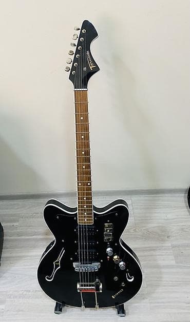 Fleytalar: Tonika “Tornado” yarım-hollow elektrik gitara - Korpus: yarım-hollow — 3