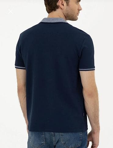 Polo köynək, Pierre Cardin, M, rəng - Göy — 3