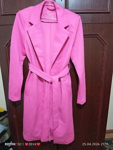 mili geyimler: Palto, rəng - Çəhrayı — 2