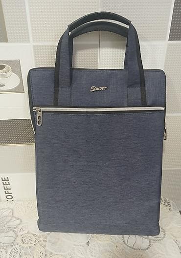 kreditle noutbuklar: Simoer brendli noutbuk/planşet çantası - Rəng: tünd mavi (melanj — 1