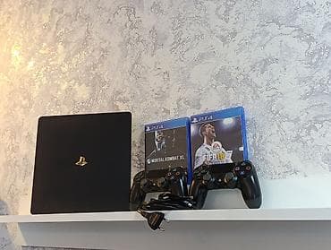xbox seris x: Sony PS4 slim 500gb az işlənmiş ideal vəziyətdə, zavod plombu — 2