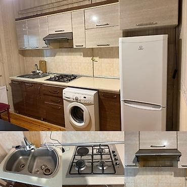 quxna mebeleri: Mətbəx mebeli üzərində qaz,asperator,2 gözlü moyka olmaqla satılır — 1
