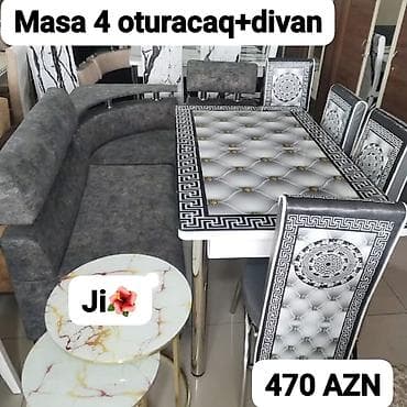 Künc divan, Mətbəx üçün, Açılmayan