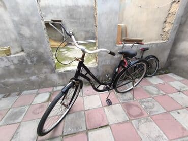 safari uşaq velosipedləri: Şəhər tipli qadın/komfort velosipedi - Rəng: qara - Çərçivə: aşağı — 2