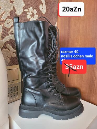 Ölçü: 40, rəng - Qara, İşlənmiş