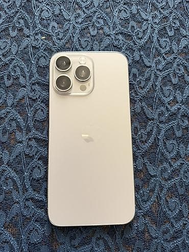 IPhone 15 Pro Max, 256 GB, Gümüşü, Face ID