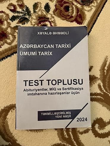tarix test pdf: Məhsul: “Azərbaycan Tarixi / Ümumi Tarix – Test Toplusu” — 1