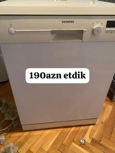 qabyuyan tələb olunur: Посудомойка Siemens, Полногабаритная (60 см), Отдельностоящая — 1