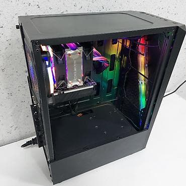 Masaüstü kompüterlər və iş stansiyaları: Oyun üçün Kompüter "DDR4 Core i5 7500 8GB Ram GTX1650 4GB 128GB — 9