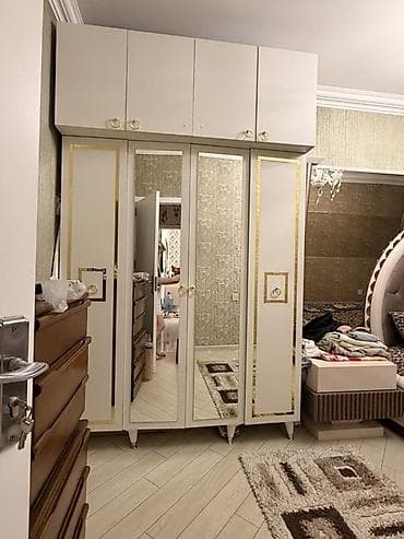 Ev üçün mebel: 3 aydi alinib koclə elaqeli satiıir Ağ rəngli, klassik üslubda geniş — 1