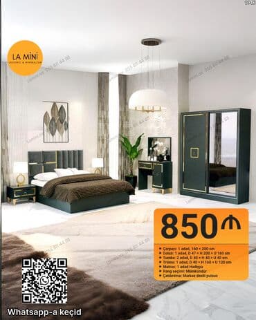 hediyeller: İkinəfərlik çarpayı, Dolab — 1