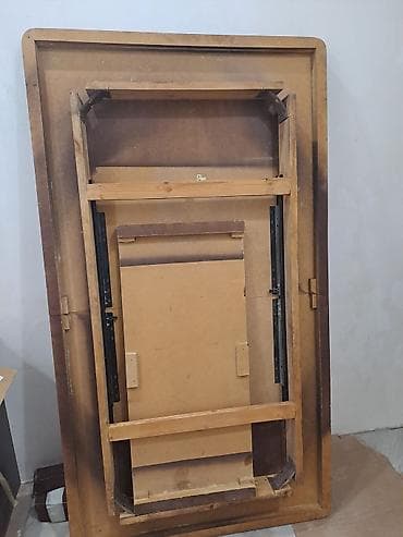 antik stullar: Qonaq otağı üçün, Açılan, Dördbucaq masa, 2 stul — 3