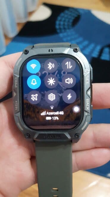 iphone 12 pro max ekran qiymeti: Smart saat, Sim kart, rəng - Boz — 2