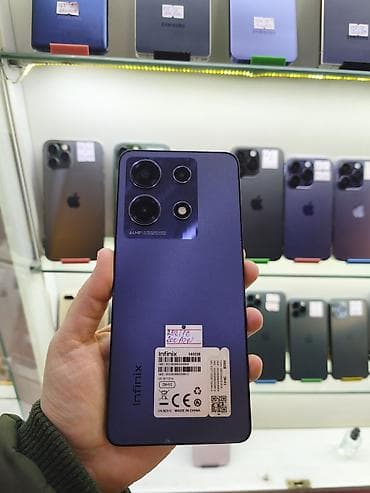 Infinix Note 30, 256 GB, rəng - Bənövşəyi, Zəmanət