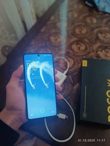 поко: Poco X6, 256 ГБ, цвет - Черный, Отпечаток пальца, Face ID — 4