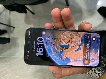 iphone 15 pro max nece manatdir: IPhone 14 Pro, Deep Purple, Face ID — 3