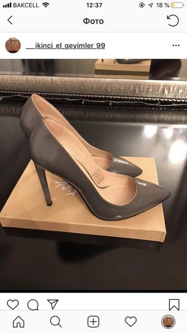 Basanoşka və səndəllər: Tezedi 38 razmerdi — 2