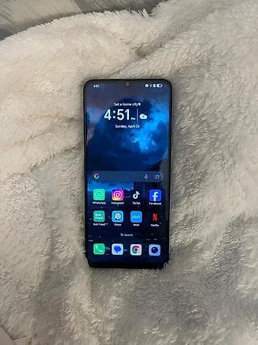 honor planset: Honor X7a, 128 GB, Barmaq izi, Face ID — 1