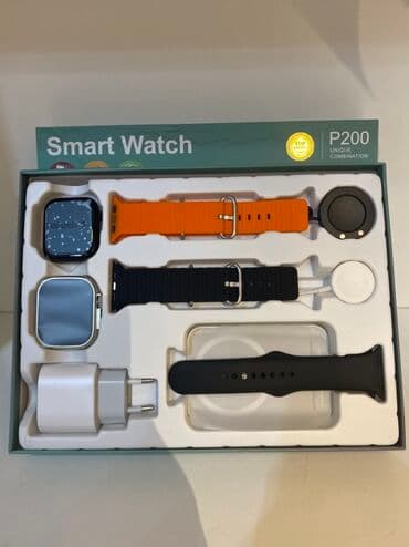 Smart saat, Sensor ekran, rəng - Qara