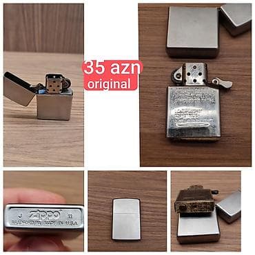 Orijinal Zippo benzinli alışqan - Brend: Zippo - Mənşə: Bradford, PA