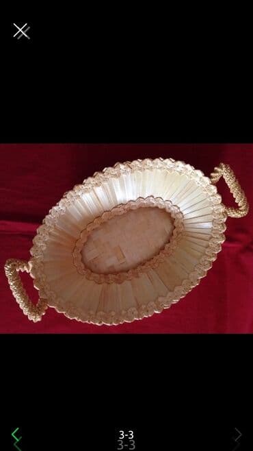 хлебница: Хлебница - сухарница плетёная. Беларусский промысел. Размер: 21см * — 3