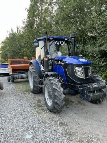 traktor isi elanlari: LOVOL markalı mavi rəngli traktor. Traktor rahat sürücü kabinəsi və — 1
