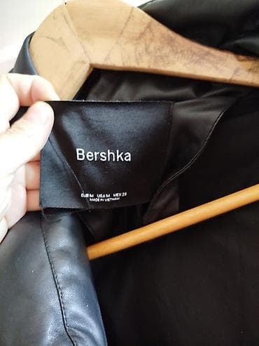 dəri kurtka: Pencək, Bershka, Dəri, M — 3