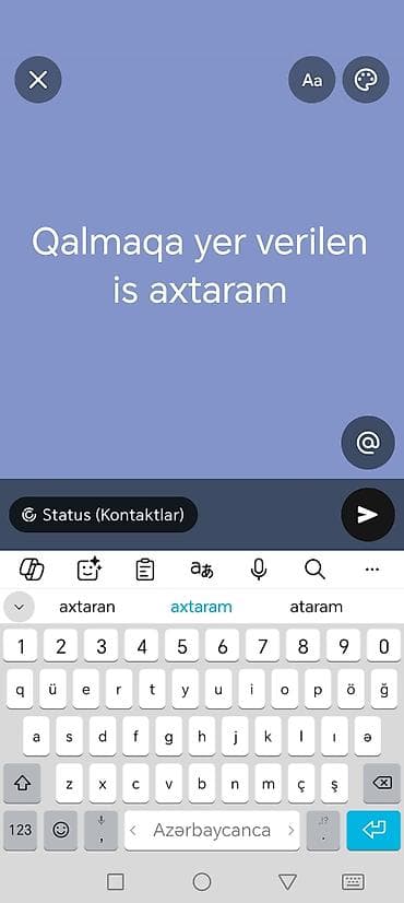 bağ evine aile axtariram: Daye isi axtaram - Məqsəd: Yaşayış yeri (yataqxana/otaq) təmin edilən — 1