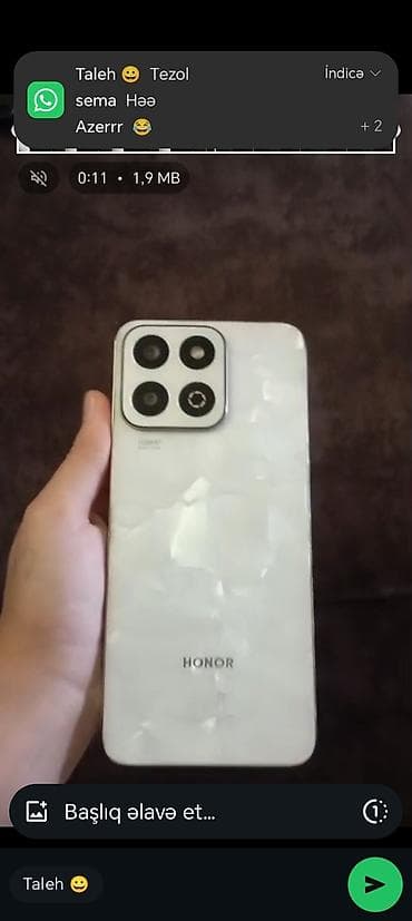 Honor X7c, 256 GB, rəng - Ağ, İki sim kartlı lalafo.az -da Honor X7c, 256 GB, rəng - Ağ, İki sim kartlı